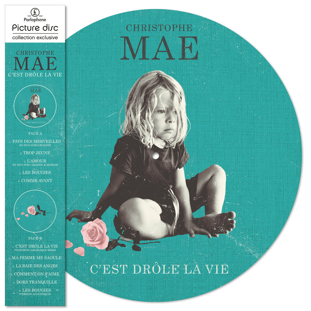 C'EST DRÔLE LA VIE (PICTURE DISC) - Front Cover
