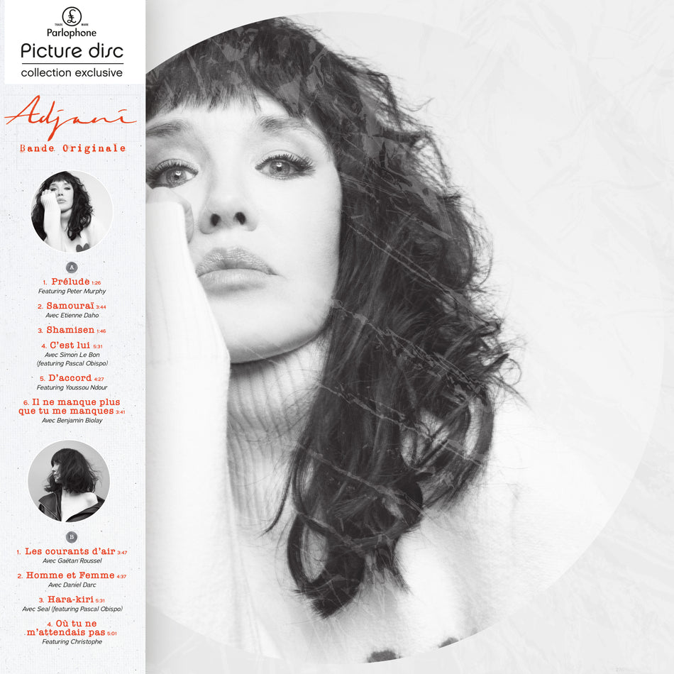 ADJANI, BANDE ORIGINALE (PICTURE DISC) - Front Cover