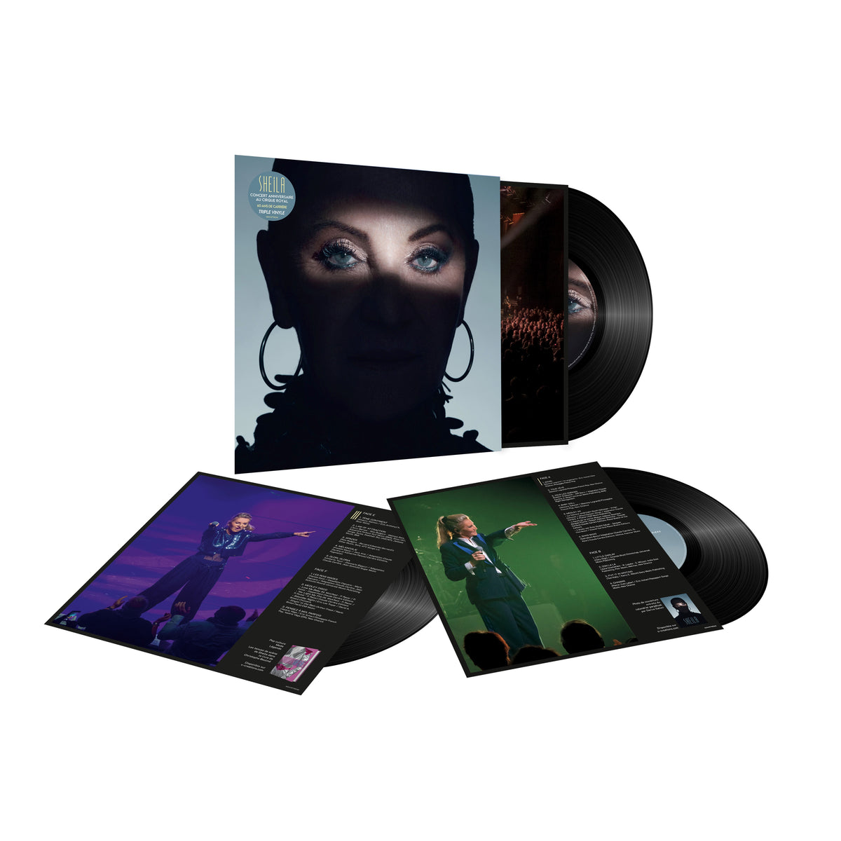 LIVE À BRUXELLES (TRIPLE VINYLE NOIR) - Front Cover