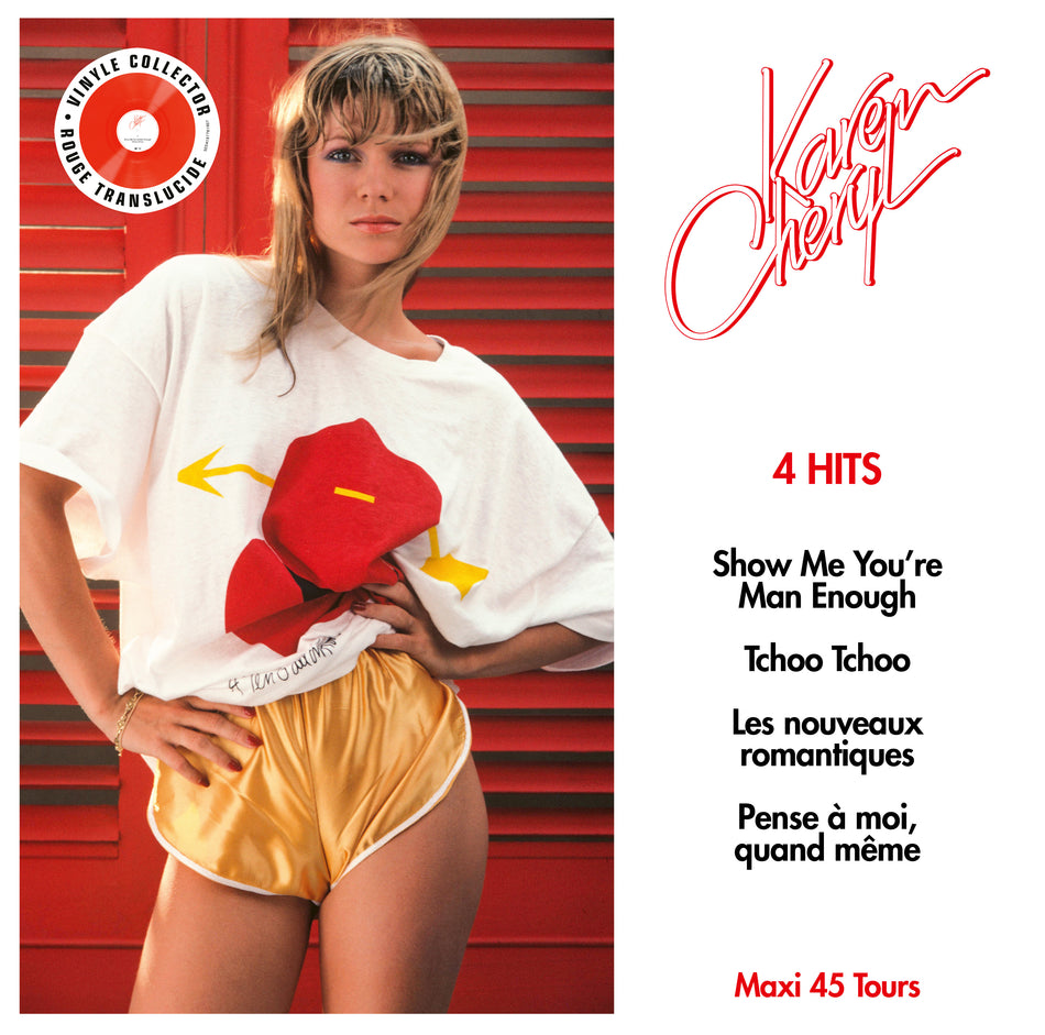 4 HITS (MAXI VINYLE ROUGE TRANSLUCIDE) - Back Cover
