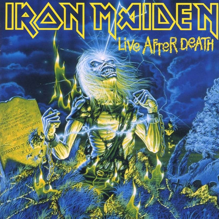 LIVE AFTER DEATH - Front Cover