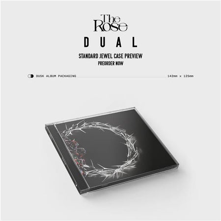 The Rose DUAL Jewel Case Album (Dusk version) - Front Cover