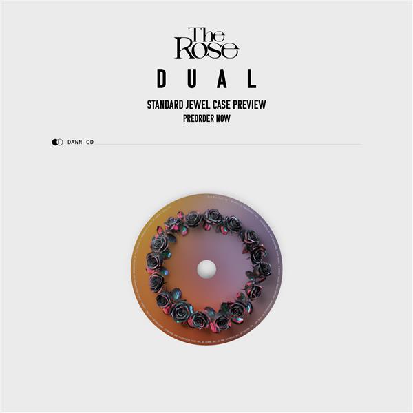 The Rose DUAL Jewel Case Album (Dawn version) - Front Cover