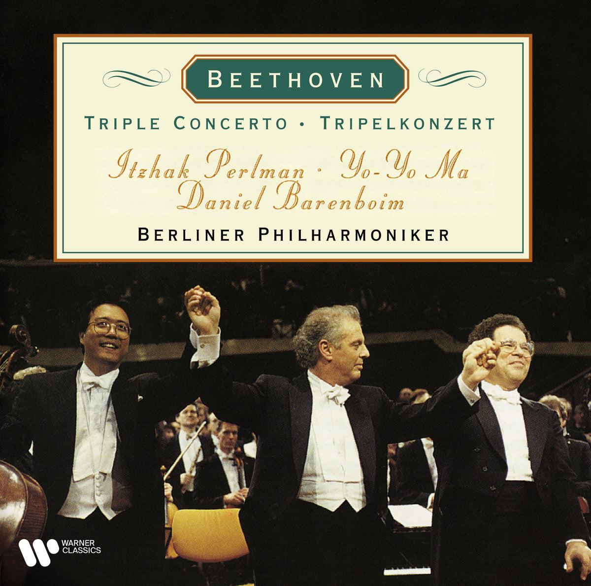 BEETHOVEN : TRIPLE CONCERTO - Front Cover