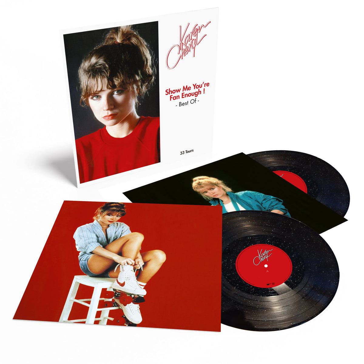 SHOW ME YOU'RE FAN ENOUGH ! (BEST OF 2 LP NOIR PAILLETTES LIMITÉ) - Front Cover