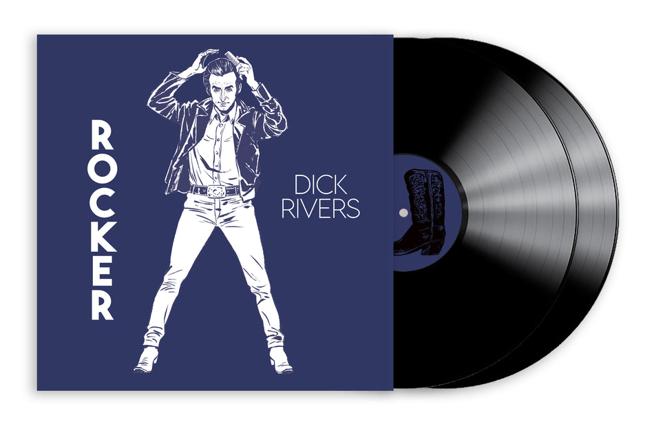 ROCKER (DOUBLE VINYLE NOIR) - Back Cover