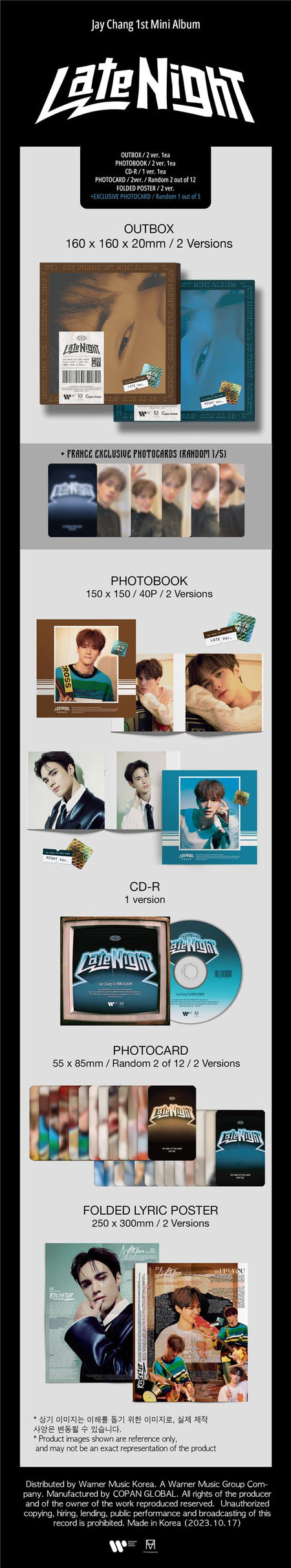Late Night (Night Version) Édition Limitée Coffret - Front Cover