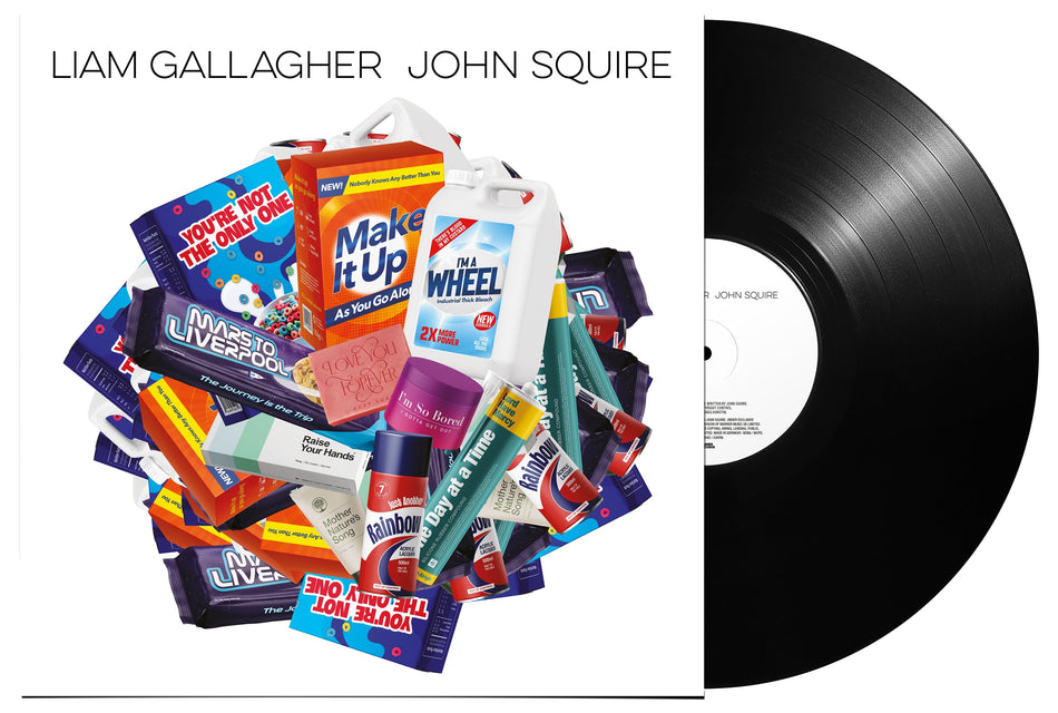 LIAM GALLAGHER & JOHN SQUIRE - Front Cover