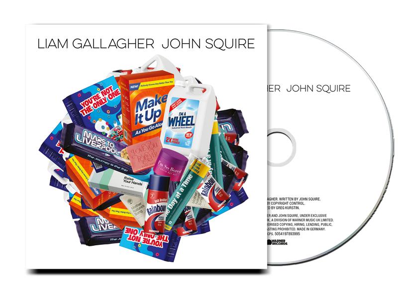 Liam Gallagher & John Squire - Front Cover