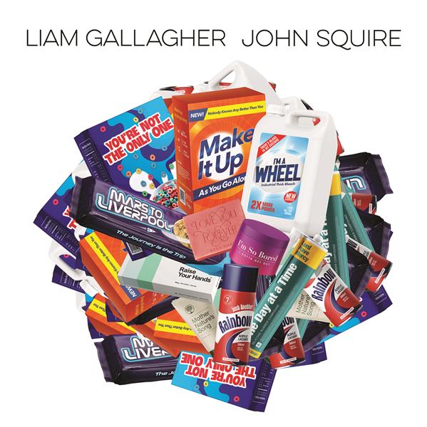Liam Gallagher & John Squire - Front Cover