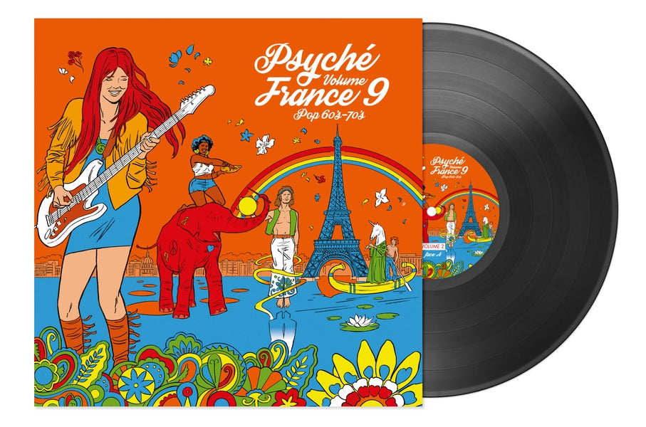 PSYCHÉ FRANCE VOL.9 (POP 60'S-70'S) - Front Cover
