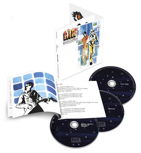 Moon Safari (25th Anniversary Edition) - Front Cover