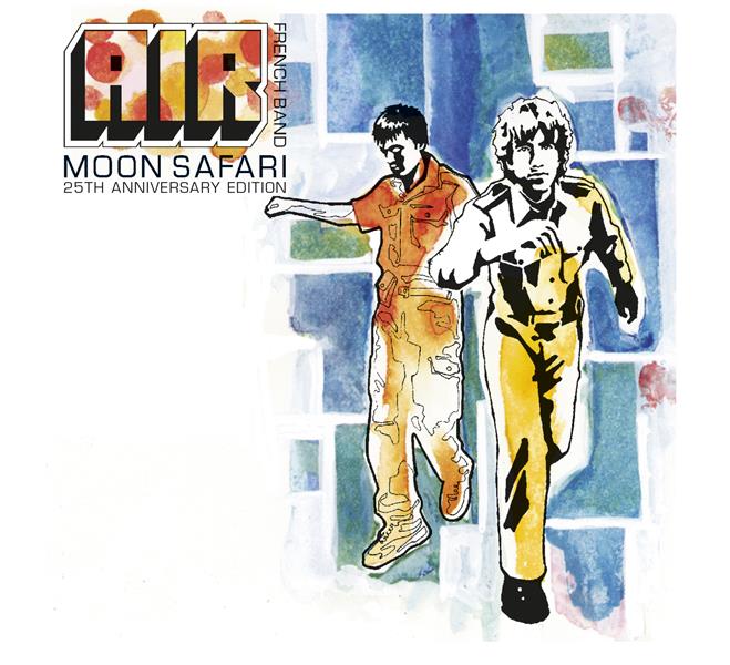 Moon Safari (25th Anniversary Edition) - Front Cover