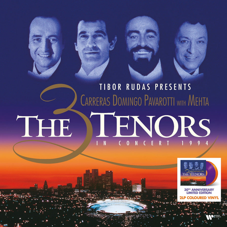LES 3 TÉNORS EN CONCERT 1994 (VINYLES COULEURS LTD EDITION) - Front Cover