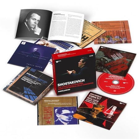 Chostakovitch: Intégrale des Symphonies, Concertos pour Piano et Violoncelle - Front Cover
