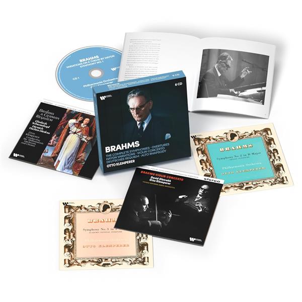 Brahms: Symphonies, Concerto pour Violon, Requiem - Front Cover