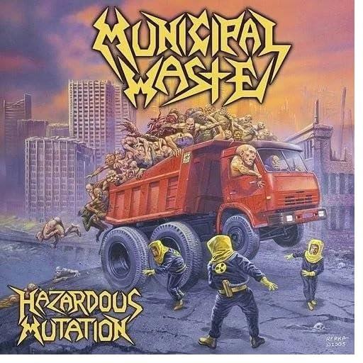 HAZARDOUS MUTATION/VINYLE ROUGE/TIRAGE LIMITE - Front Cover