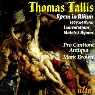 Spem in alium - Lamentations motets hymns - Front Cover