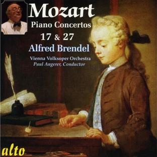 Concertos piano 17 et 27 - Front Cover