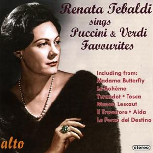 Tebaldi chante Puccini et Verdi - Front Cover