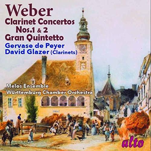 Concertos clarinette 1,2 - Quintette - Front Cover