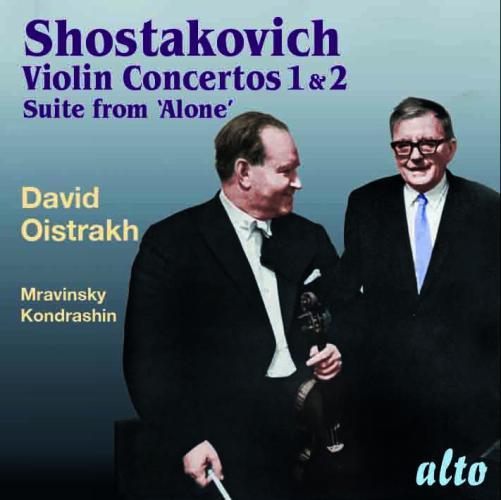 Chostakovitch : Concertos pour violon numéros 1 et 2, Suite "Alone" - Front Cover
