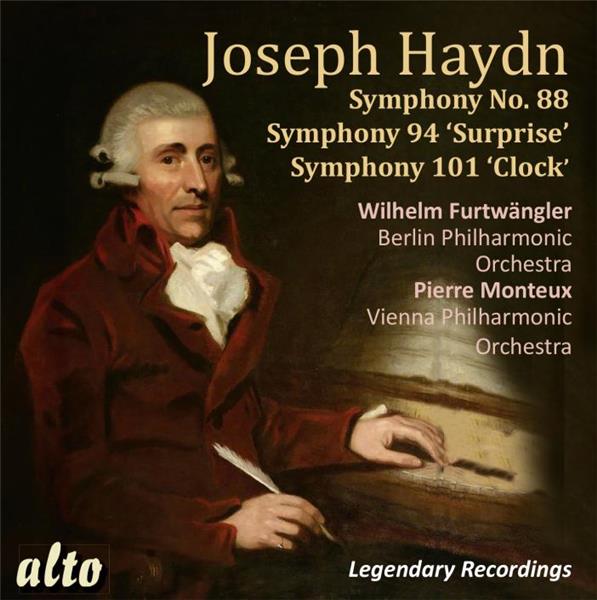 Symphonies numéro 88, 94 et 101 - Front Cover