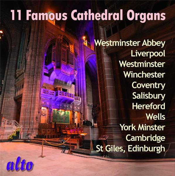Musique pour orgue de cathédrales célèbres - Front Cover