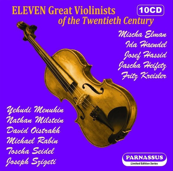 11 grands violonistes du 20e siècle - Front Cover