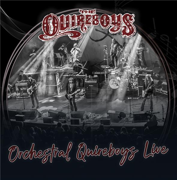 Orchestral Quireboys Live - Front Cover
