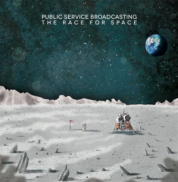 The Race For Space (+MP3) - Front Cover