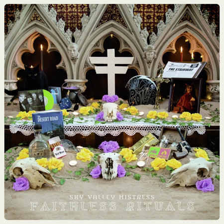 Faithless Rituals/Cream and Green Splatter Vinyl - Front Cover