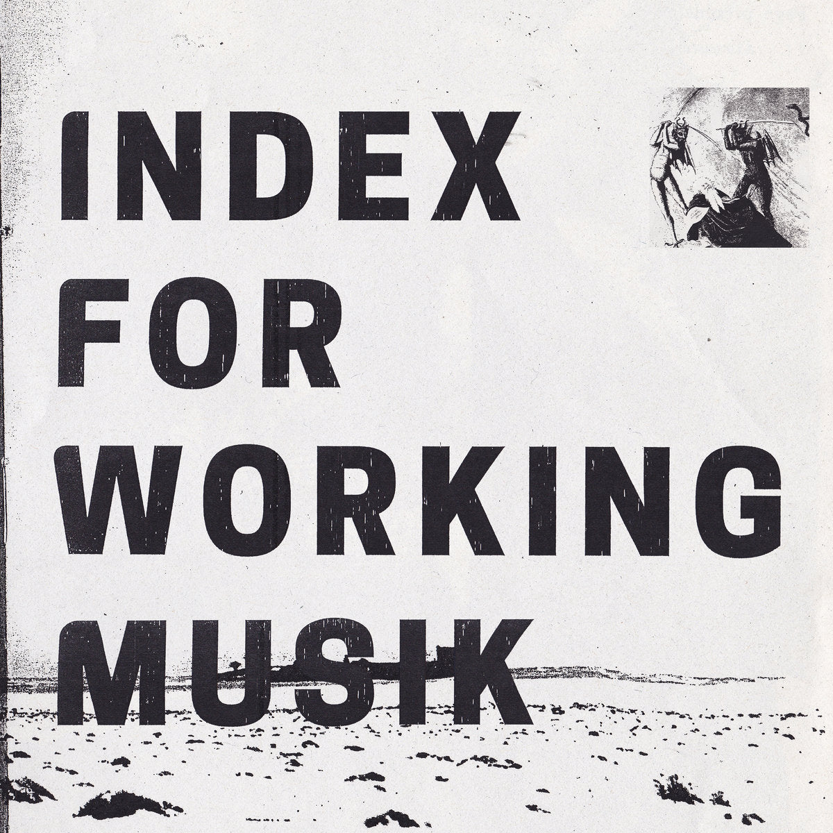 Dragging the Needlework for The Kids at Uphole/White Vinyl - Front Cover