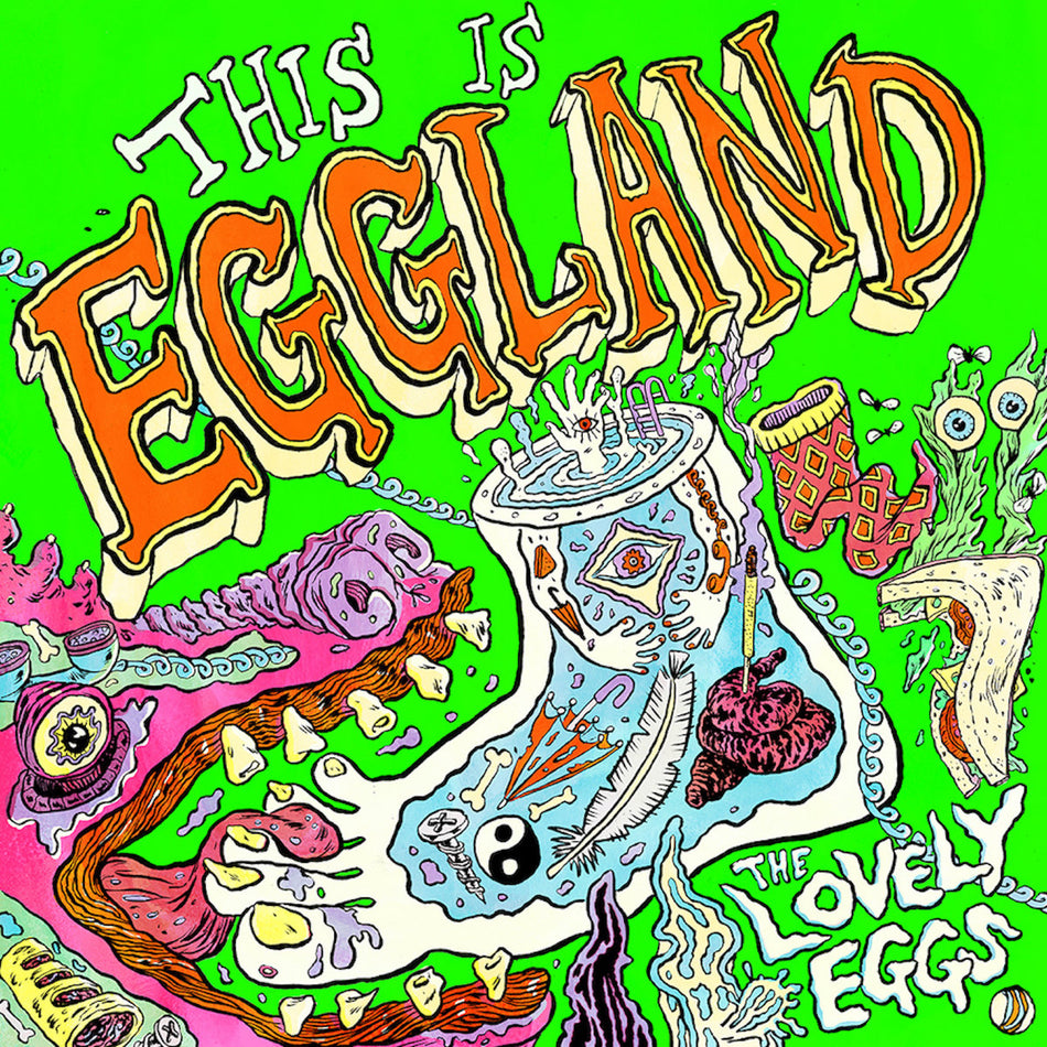 This Is Eggland/Alternative Sleeve/Neon Green Vinyl - Front Cover