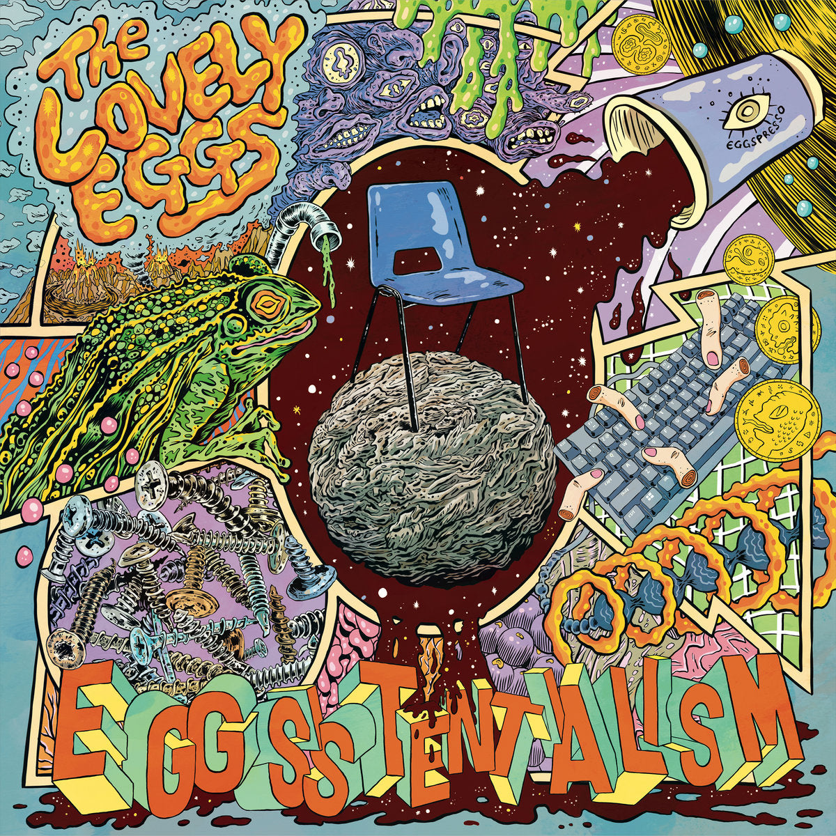 Eggsistentialism/Mind Green Vinyl - Front Cover