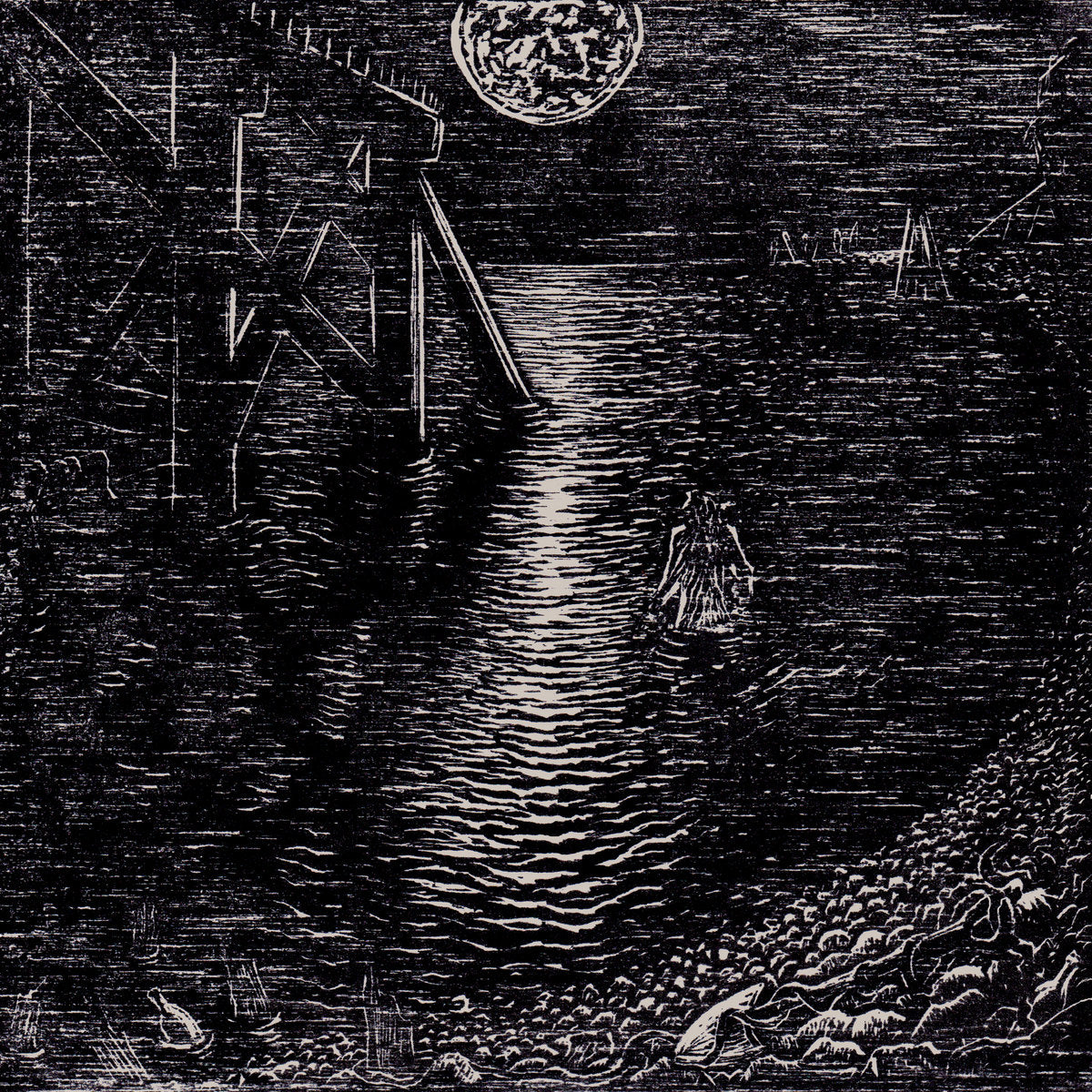 The Water is the Shovel of The Shore - Front Cover