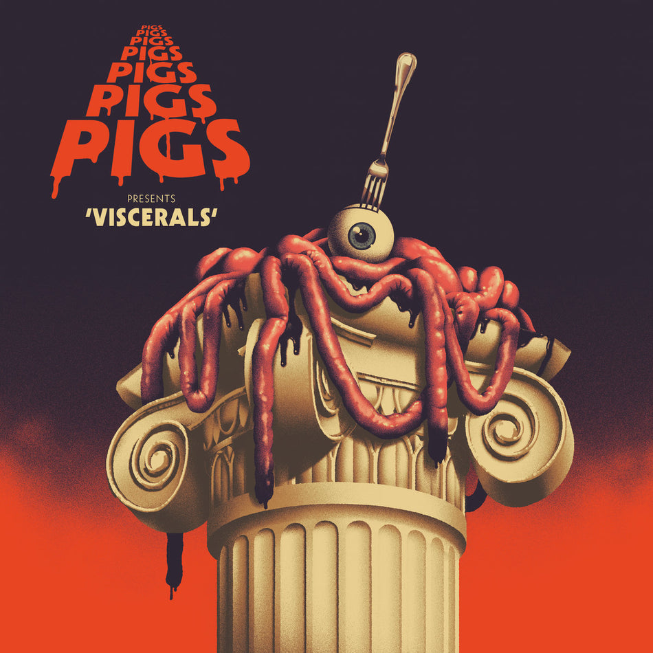 Viscerals/Blood Red Vinyl - Front Cover