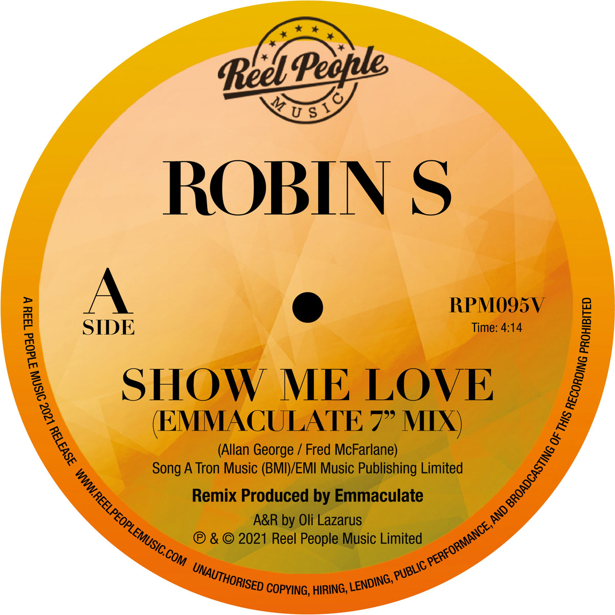 SHOW ME LOVE - Front Cover