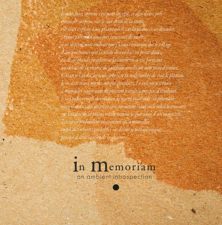 In Memoriam - Front Cover