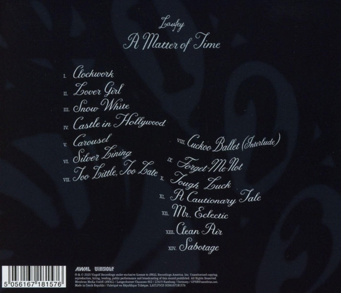 A Matter Of Time - Front Cover