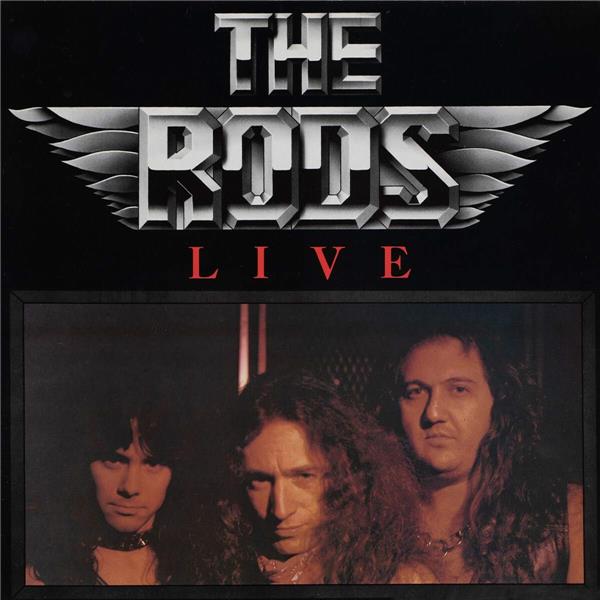 The Rods Live - Front Cover