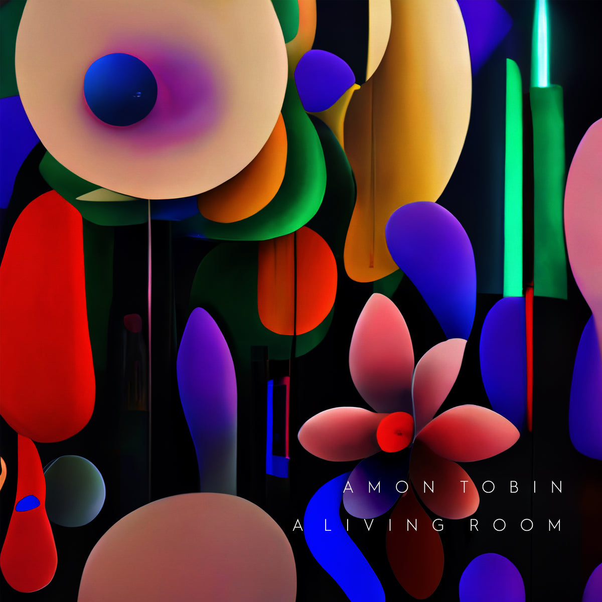 A Living Room Music from Meow Wolf's Omega Mart//Etching Artwork on The B Side - Front Cover