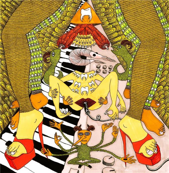 Oh Death/Acid Orange Vinyl - Front Cover