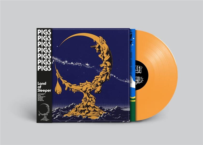 Land of Sleeper/Lucid Dreaming Orange Vinyl - Front Cover