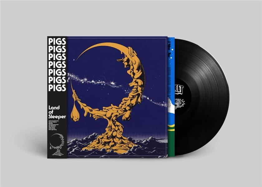 Land of Sleeper/Black Night/Black Vinyl - Front Cover