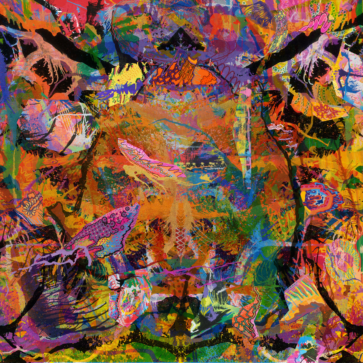 Spot Land/Purple Vinyl - Front Cover