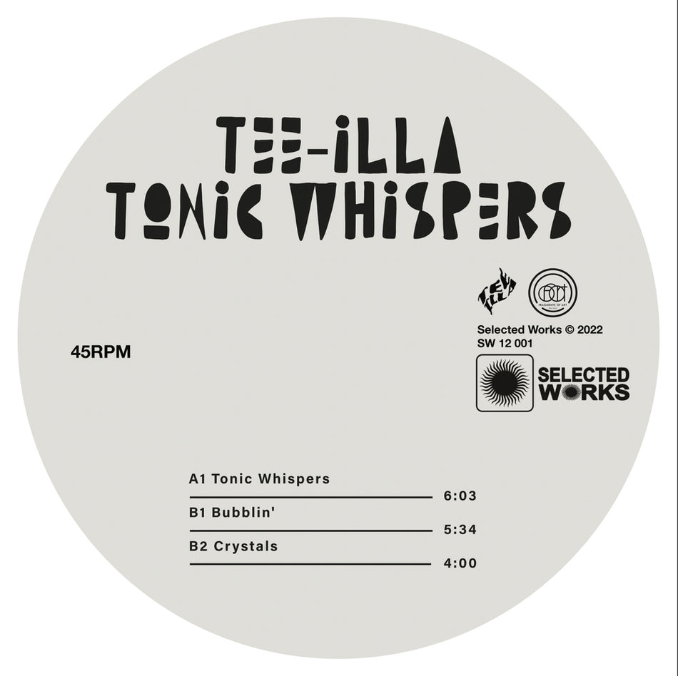 Tonic Whispers/White Color Vinyl - Front Cover