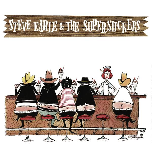Steve Earle & The Supersuckers - Front Cover