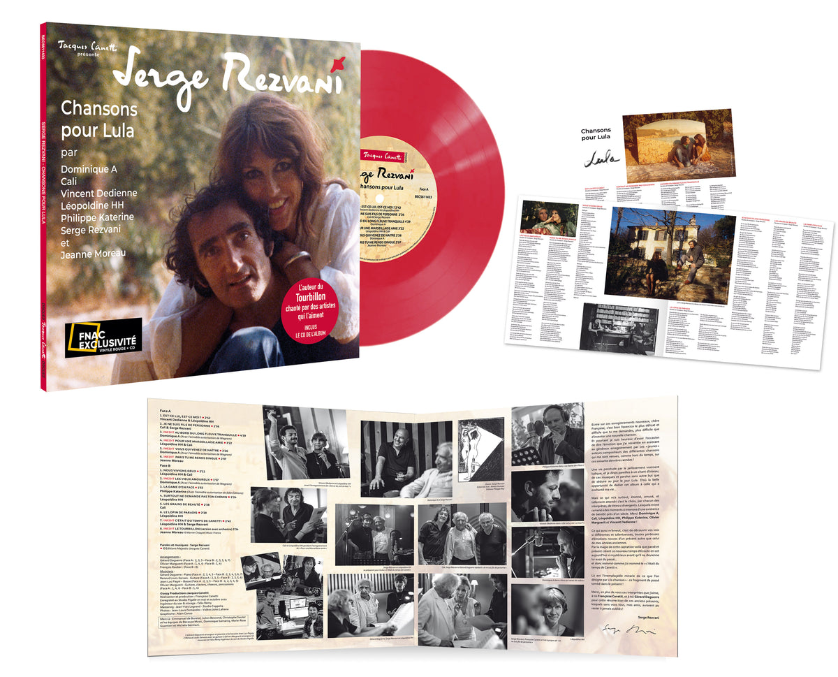 Chansons pour Lula - Front Cover