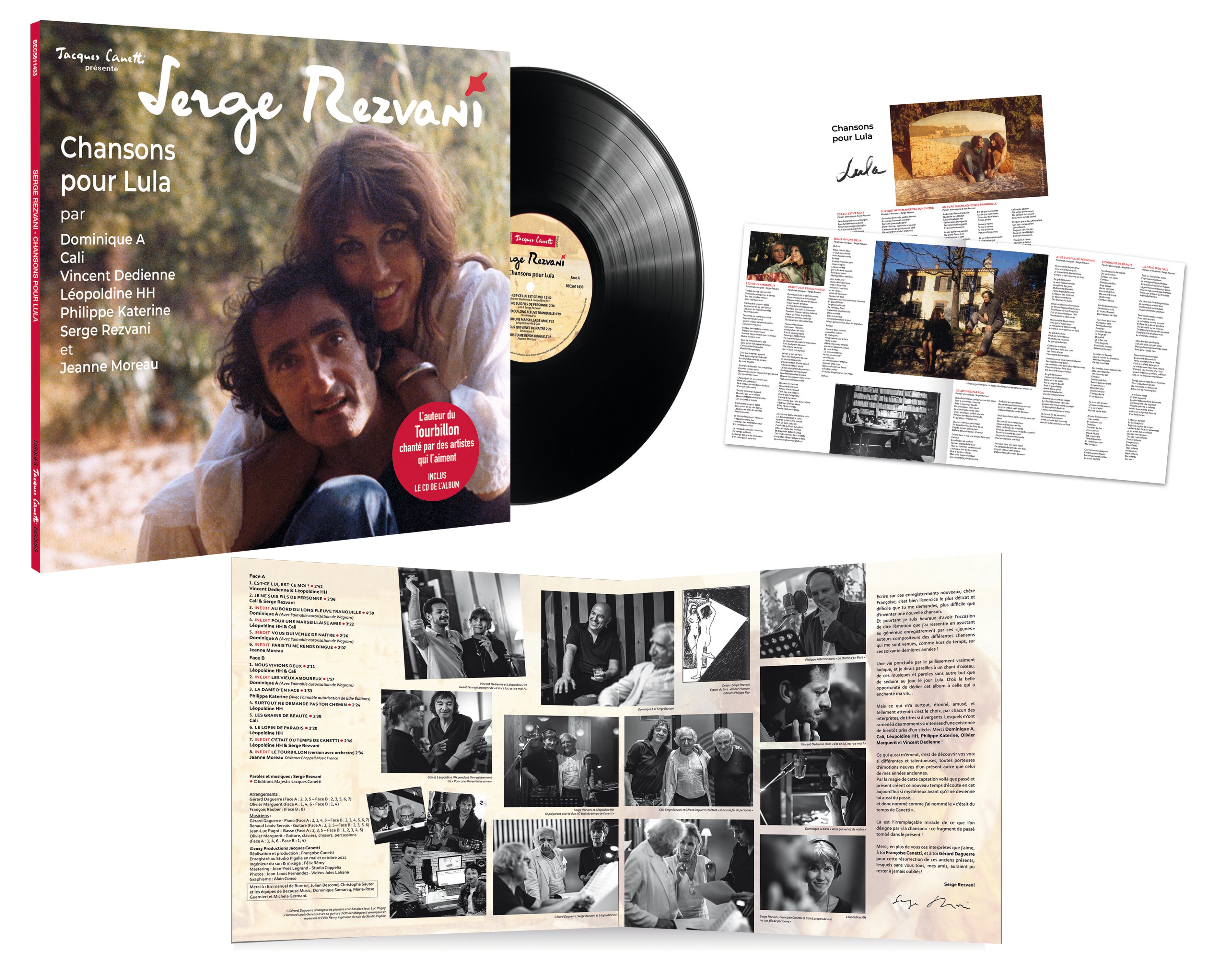 Chansons pour Lula - Front Cover